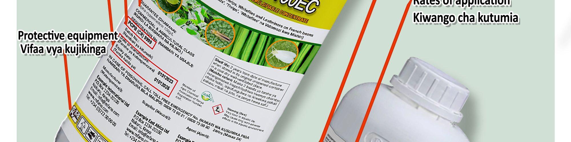 Key information on Pest Control Products Products Labels